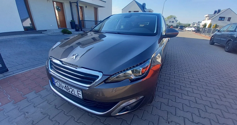 Peugeot 308 cena 33400 przebieg: 225000, rok produkcji 2014 z Gniezno małe 67